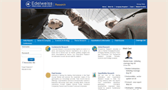 Desktop Screenshot of edelresearch.com